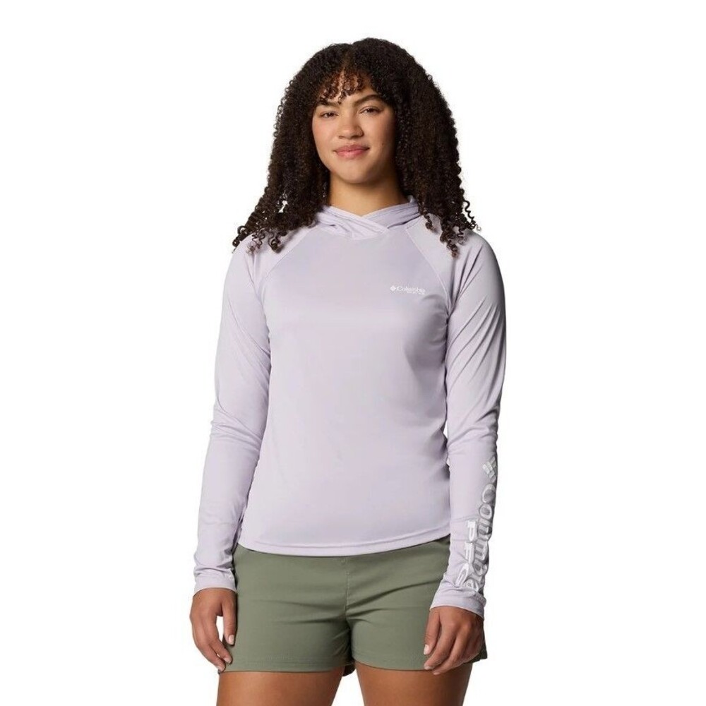 Columbia PFG Women’s Tidal Tee II Omni-Shade Hoodie Sz M NWT